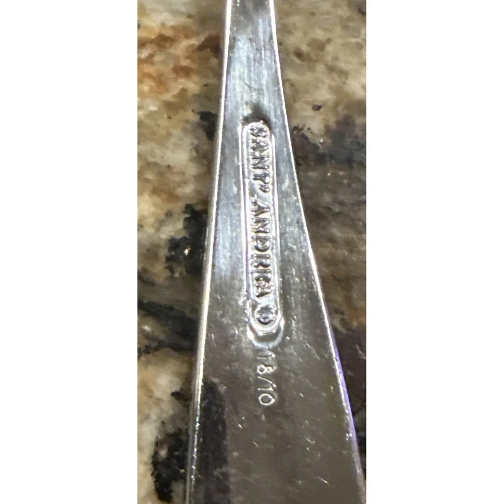Wedgwood Reflections Sant Andrea Teaspoon Stainless Steel Flatware Set‎ Of 3